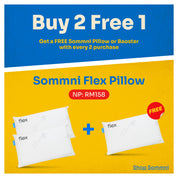 [Malaysiaku, Sommniku 2025 Special] Flex Pillow BUY 2 FREE 1